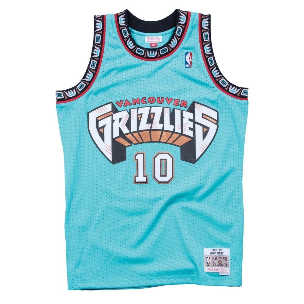 Mitchell & Ness Grizzlies Mike Bibby NBA Swingman Road Men's Basketball Jersey